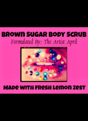 The Artist April “Brown Sugar” Body Scrub